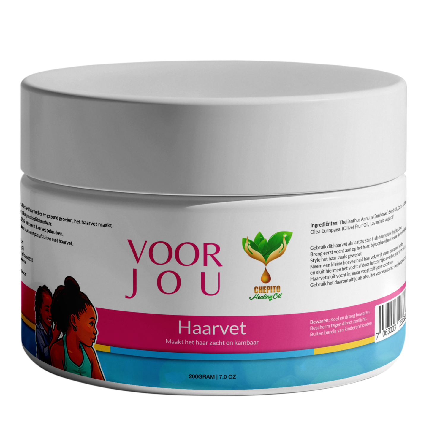 Kinder haarvet